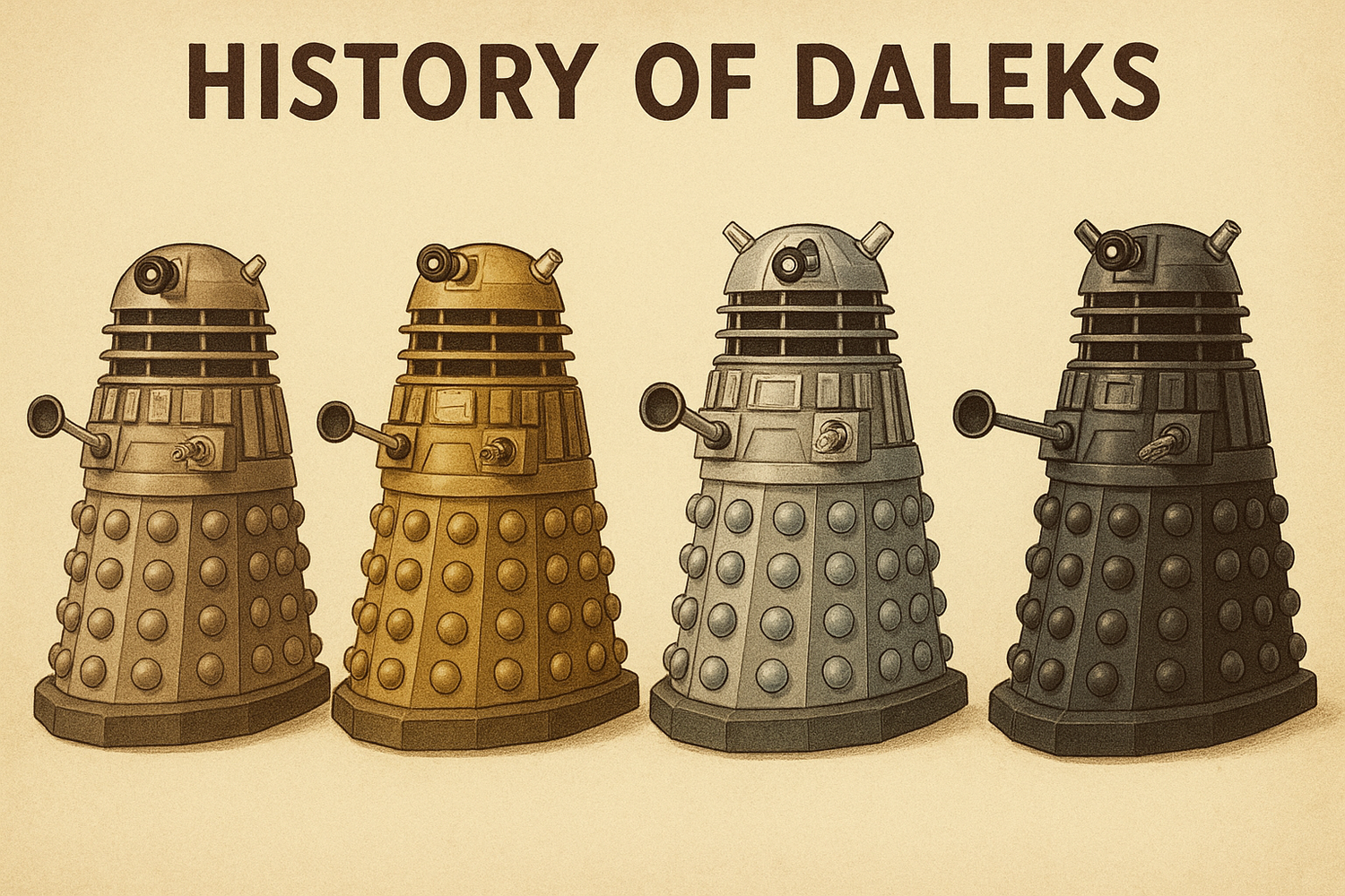 History of Daleks Sets